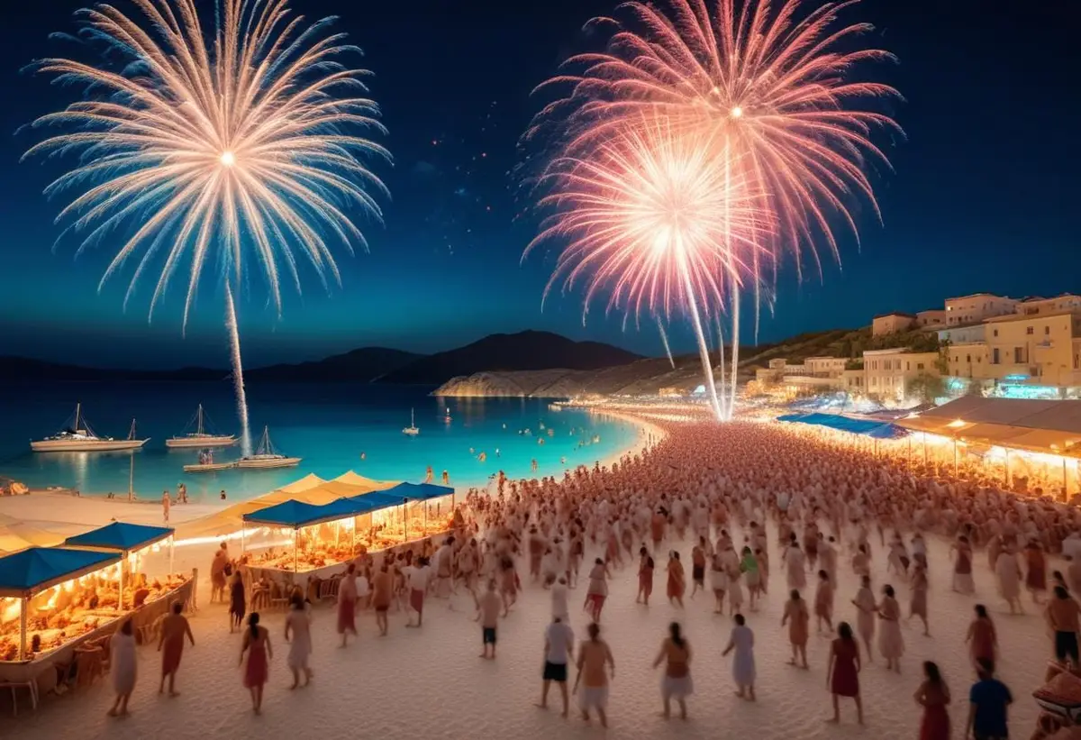 Festivaler och evenemang för en oförglömlig sommar på Lefkas illustration