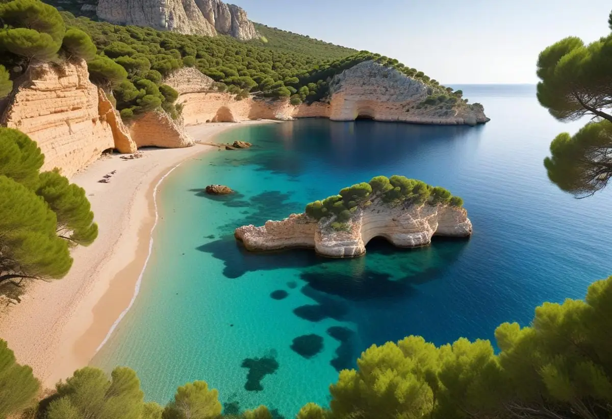 Upptäck de bästa naturreservaten på Lefkas illustration