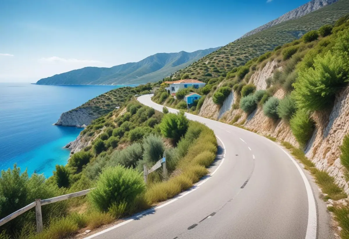 Kolla in de särskilda trafikreglerna på Lefkas! illustration