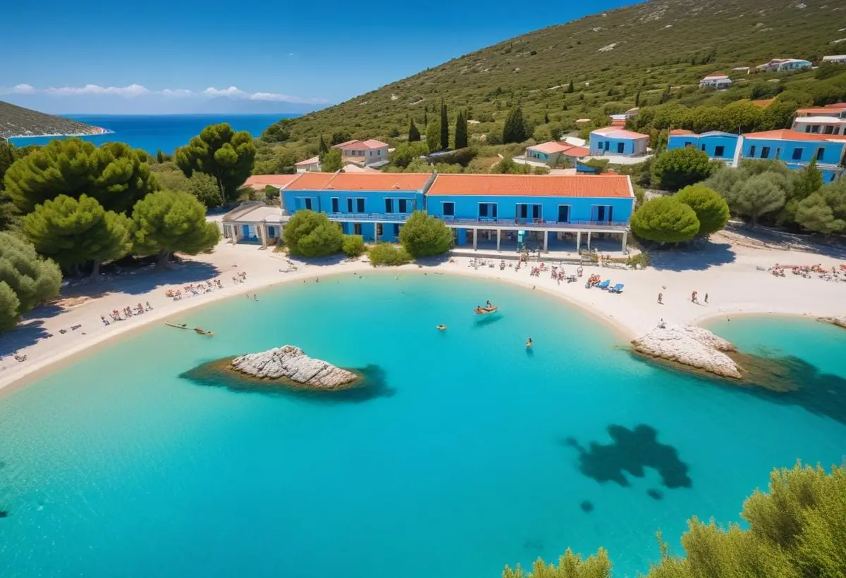 Äventyr i skolor och utbildning på Lefkas illustration