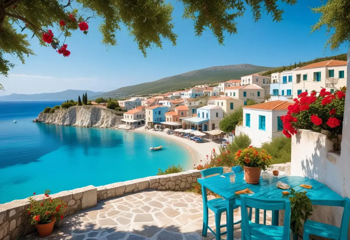 Upptäck Lefkas illustration